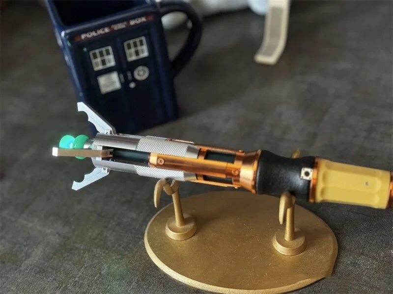 Doctor Who 11th Metal Sonic Screwdriver LED Light Sound Cosplay Prop Replica 1/1, изображение 4