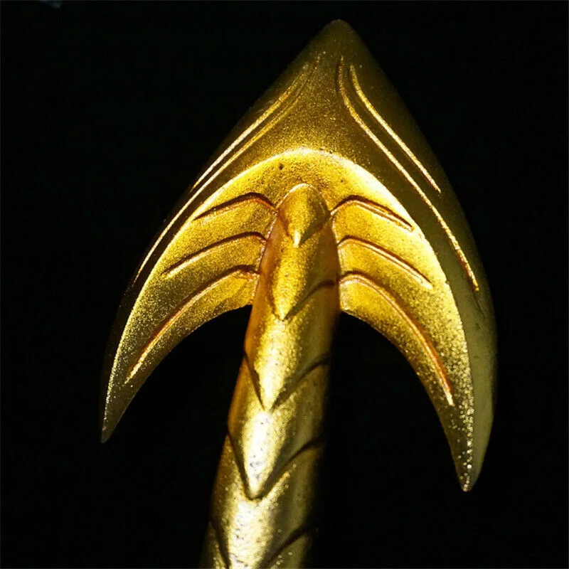 1/1 Aquaman Scale Steel Alloy Trident 210cm Cosplay Prop Metal Ornaments Stock, изображение 5