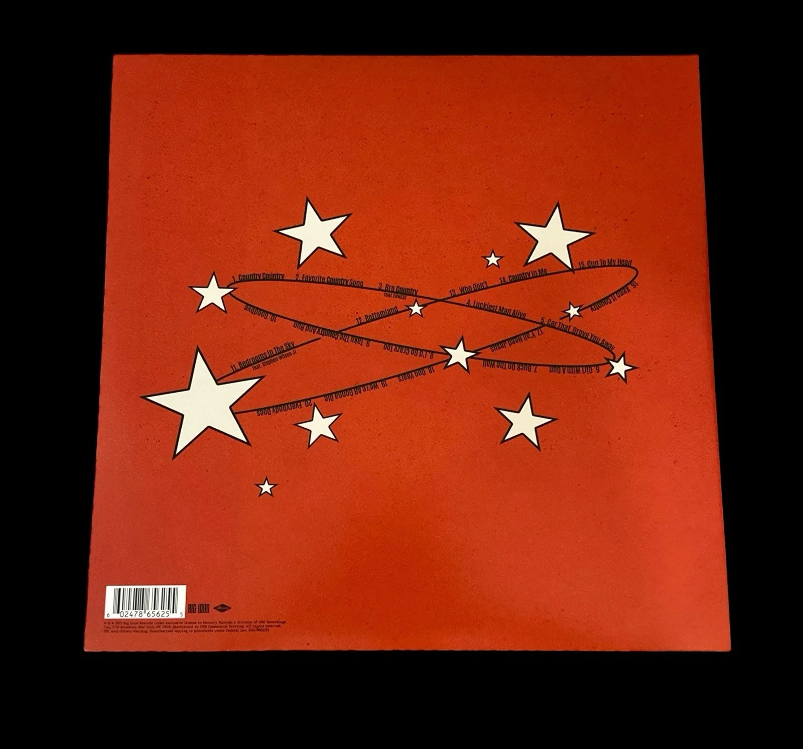 HARDY Signed Vinyl Country! Country! Autographed Auto Album ~ JSA COA, изображение 3