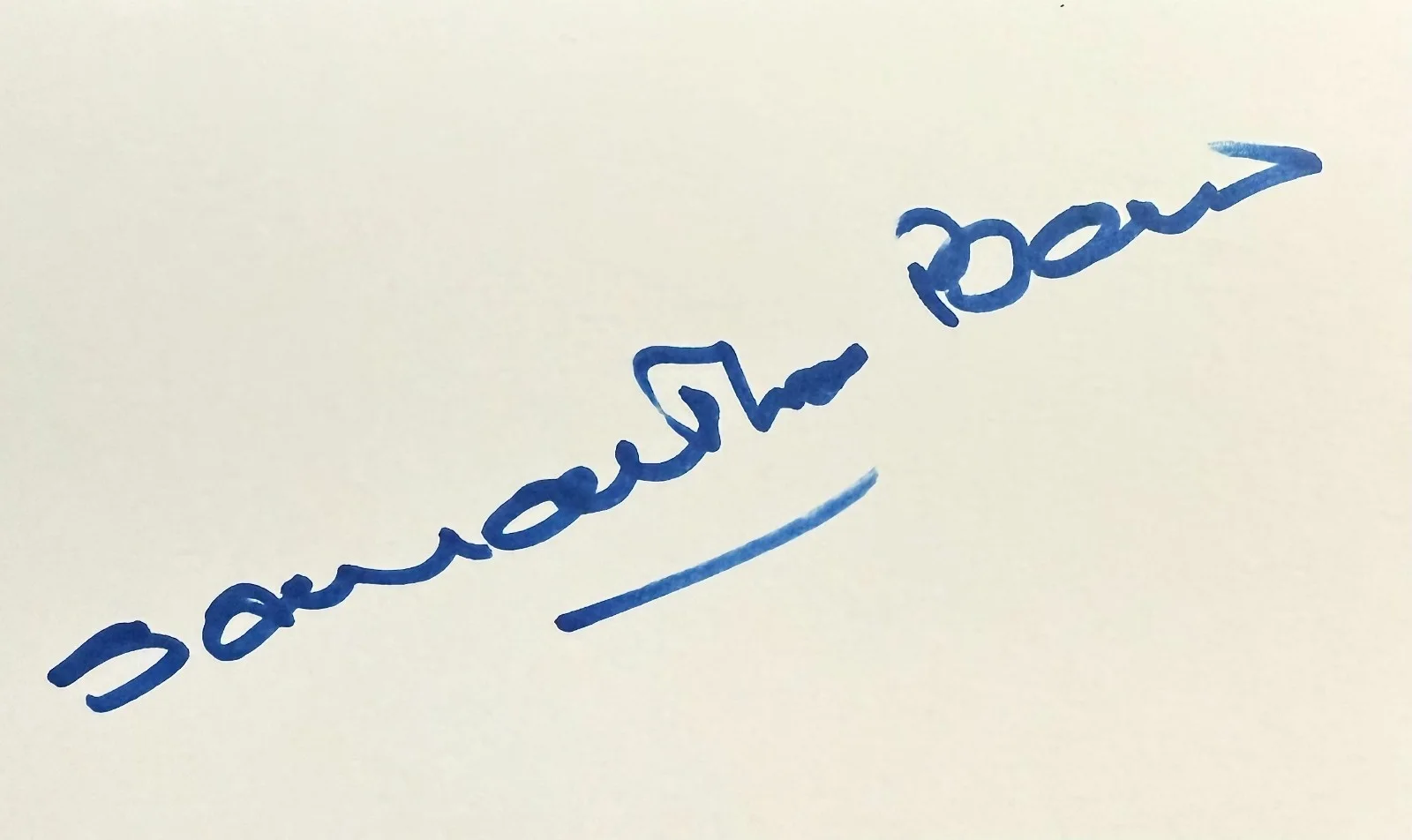 Samantha Bond — SAMANTHA BOND Signed Autograph 3x5 INDEX CARD Hounded Goldeneye Die Another Day, изображение 3