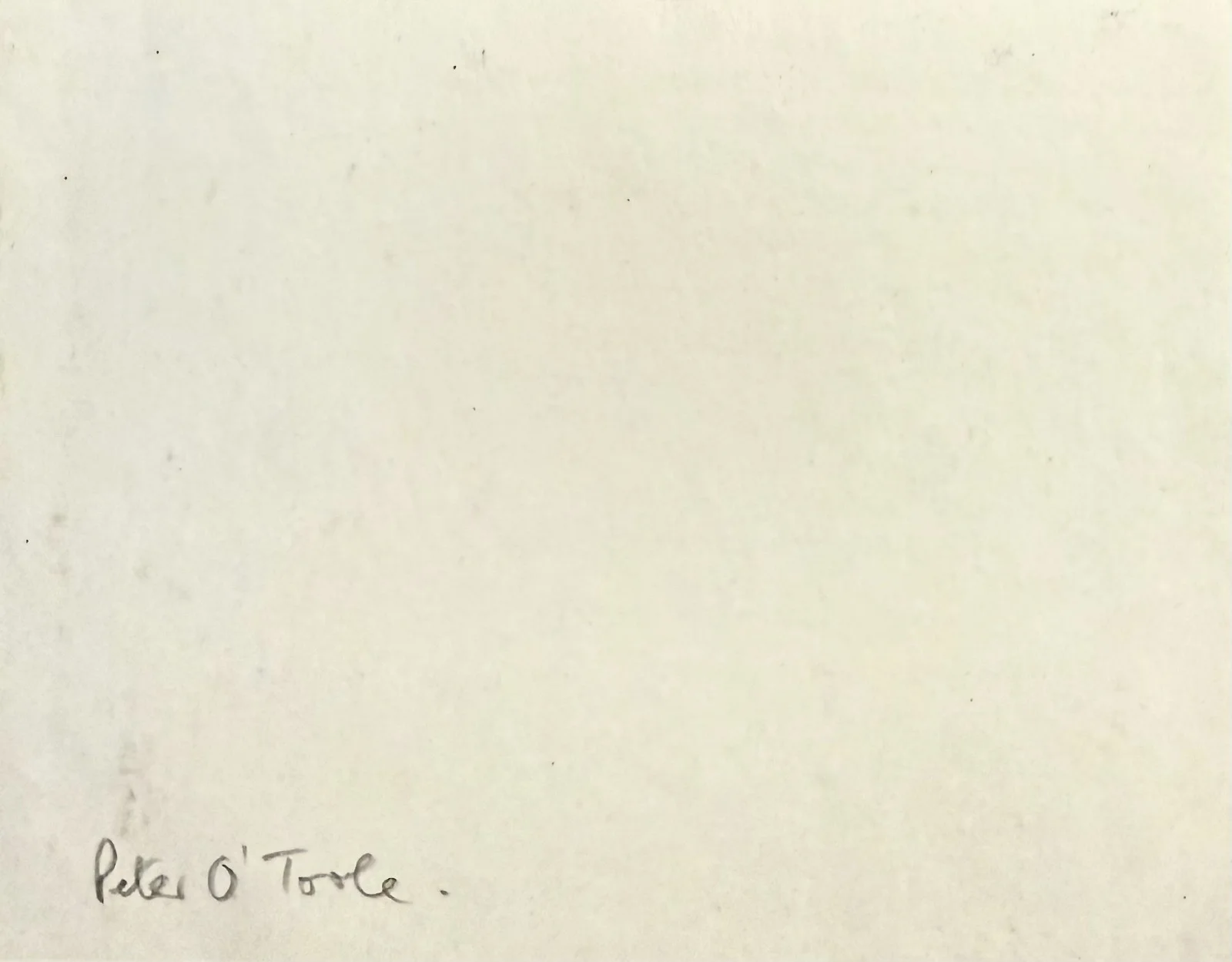 Peter O'Toole — PETER O'TOOLE Signed Autographed 4"x 5" CARD Lawrence of Arabia Man of La Mancha, изображение 2