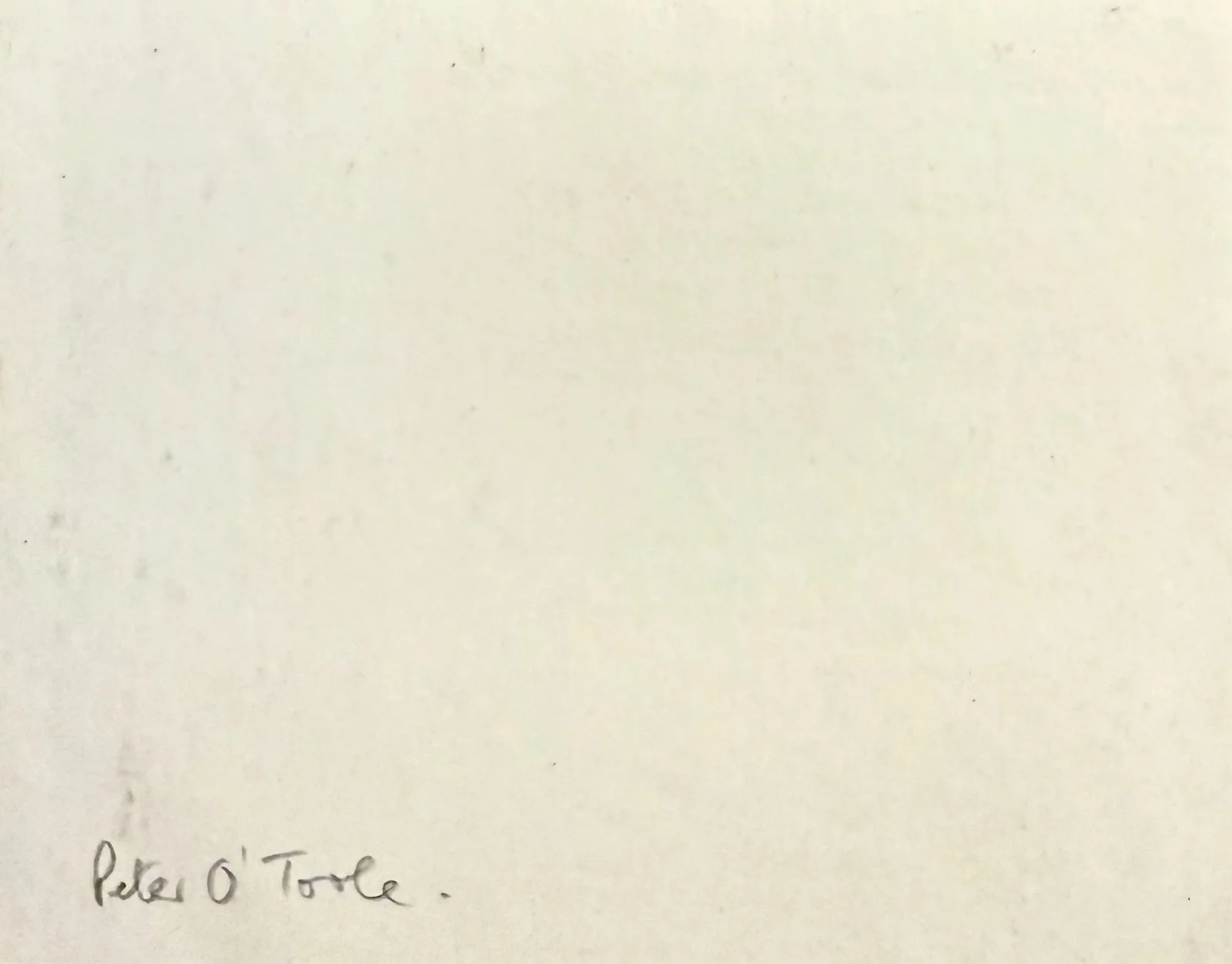 Peter O'Toole — PETER O'TOOLE Signed Autographed 4"x 5" CARD Lawrence of Arabia Man of La Mancha, изображение 4