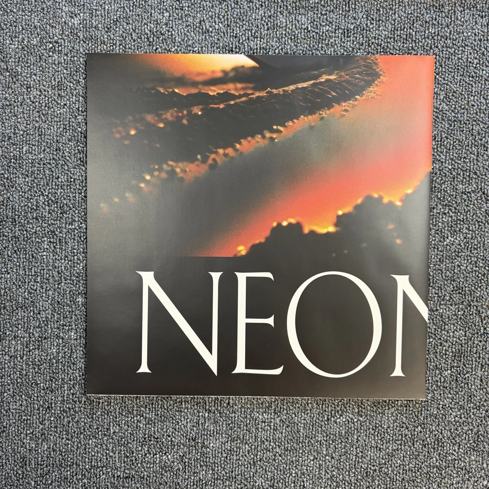 Cage the Elephant FULL BAND Signed Autographed NEON PILL Vinyl Record Album, image 4