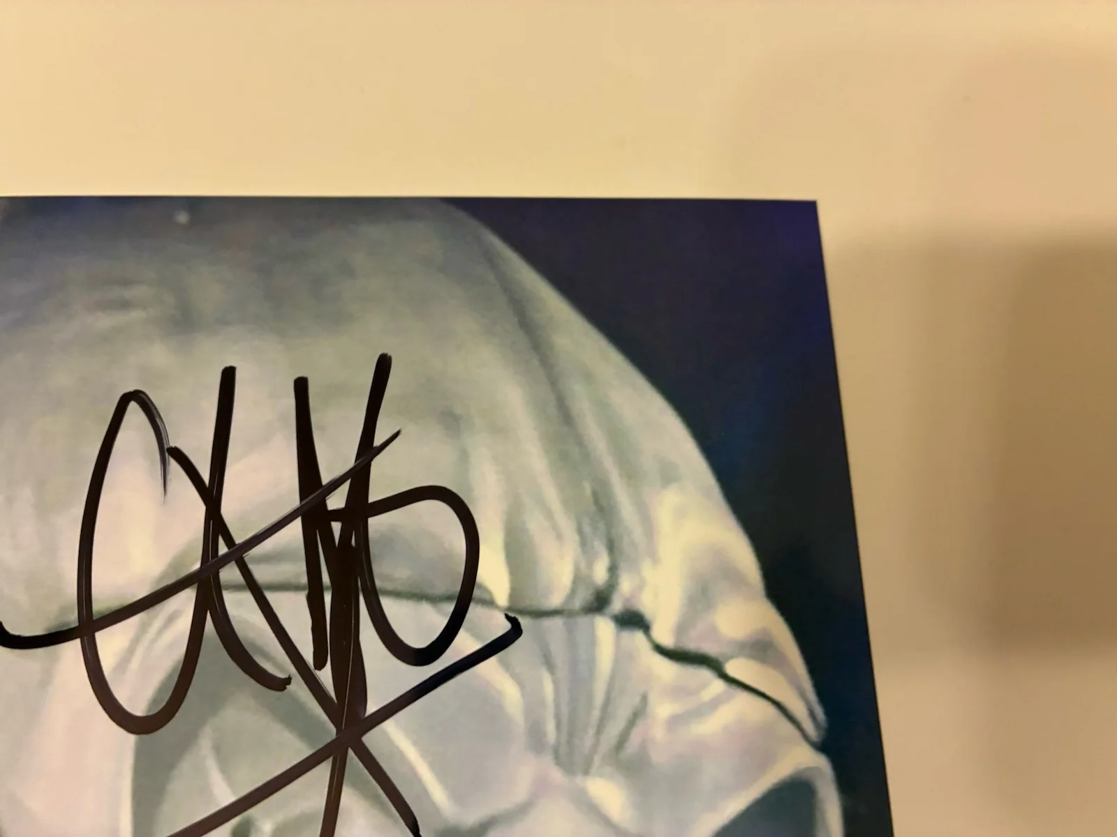 Chris Kael Five Finger Death Punch Autographed 8x10 (proof pic) DAMAGED READ, изображение 4
