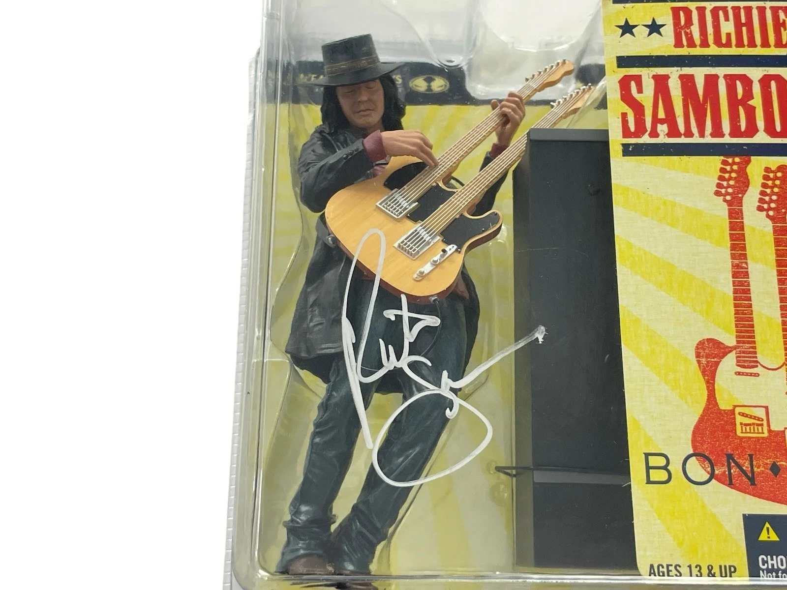 Richie Sambora Autographed Limited McFarlane Action Figure Bon Jovi Signed BAS, image 2