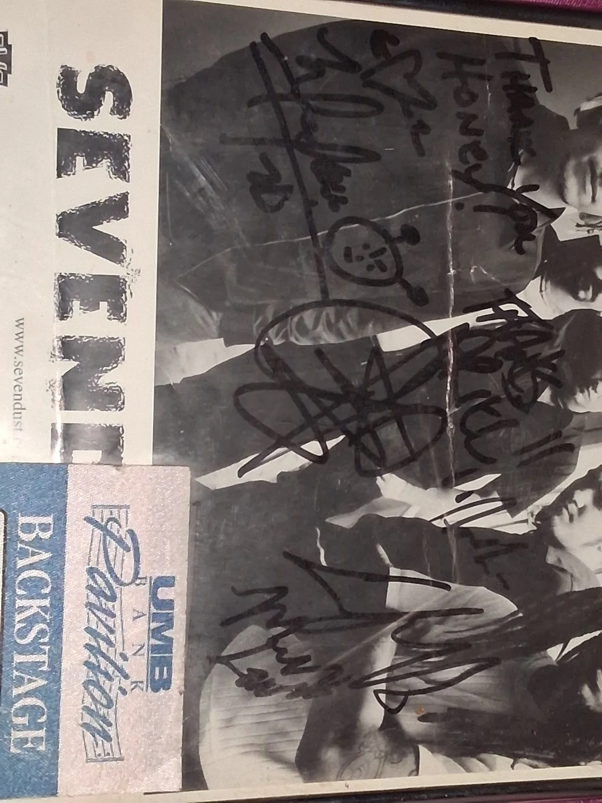Sevendust Promotional Press Photo Signed In-Person, image 3