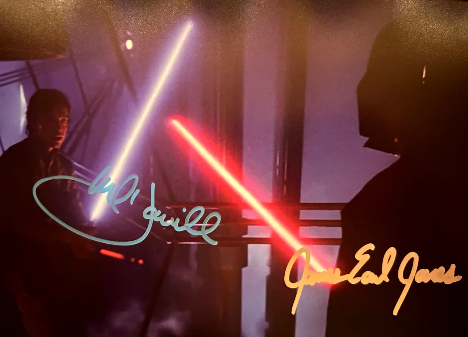 James Earl Jones, Mark Hamill — STAR WARS Signed (JAMES EARL JONES, MARK HAMILL) 8x10" Authentic Autograph w/COA, изображение 5