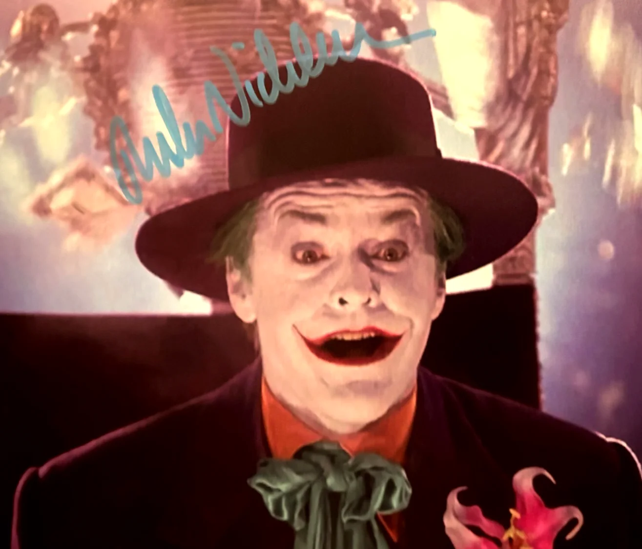 Jack Nicholson — Jack Nicholson Signed (BATMAN '89: JOKER) Original Authentic Autograph w/COA, image 3