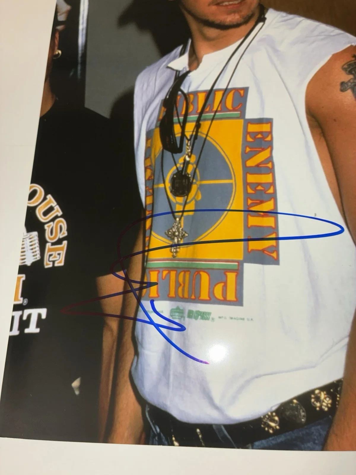Donnie Wahlberg New Kids on the Block Autograph 8x10 Signed (proof photo), изображение 2
