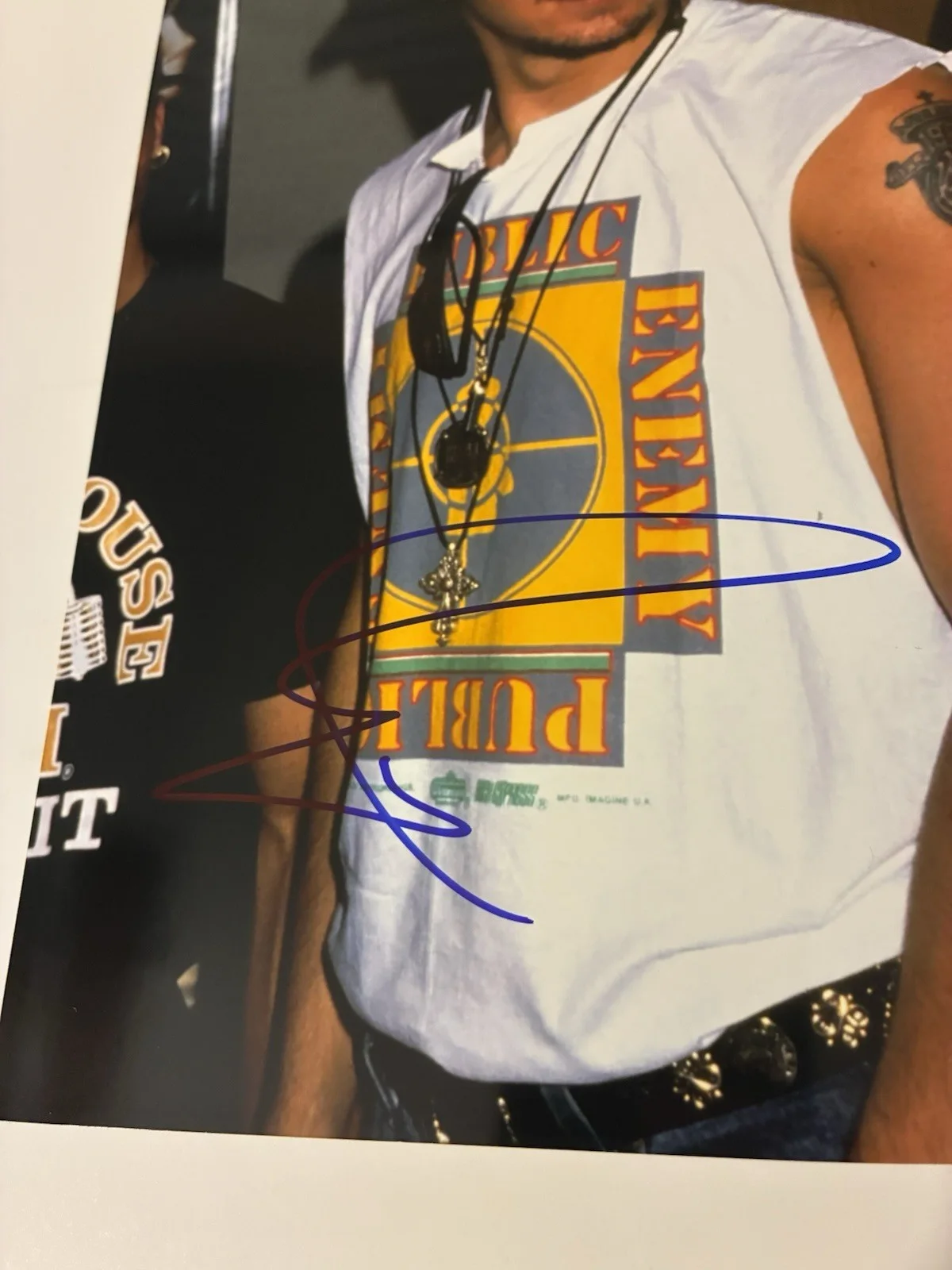 Donnie Wahlberg New Kids on the Block Autograph 8x10 Signed (proof photo), изображение 3