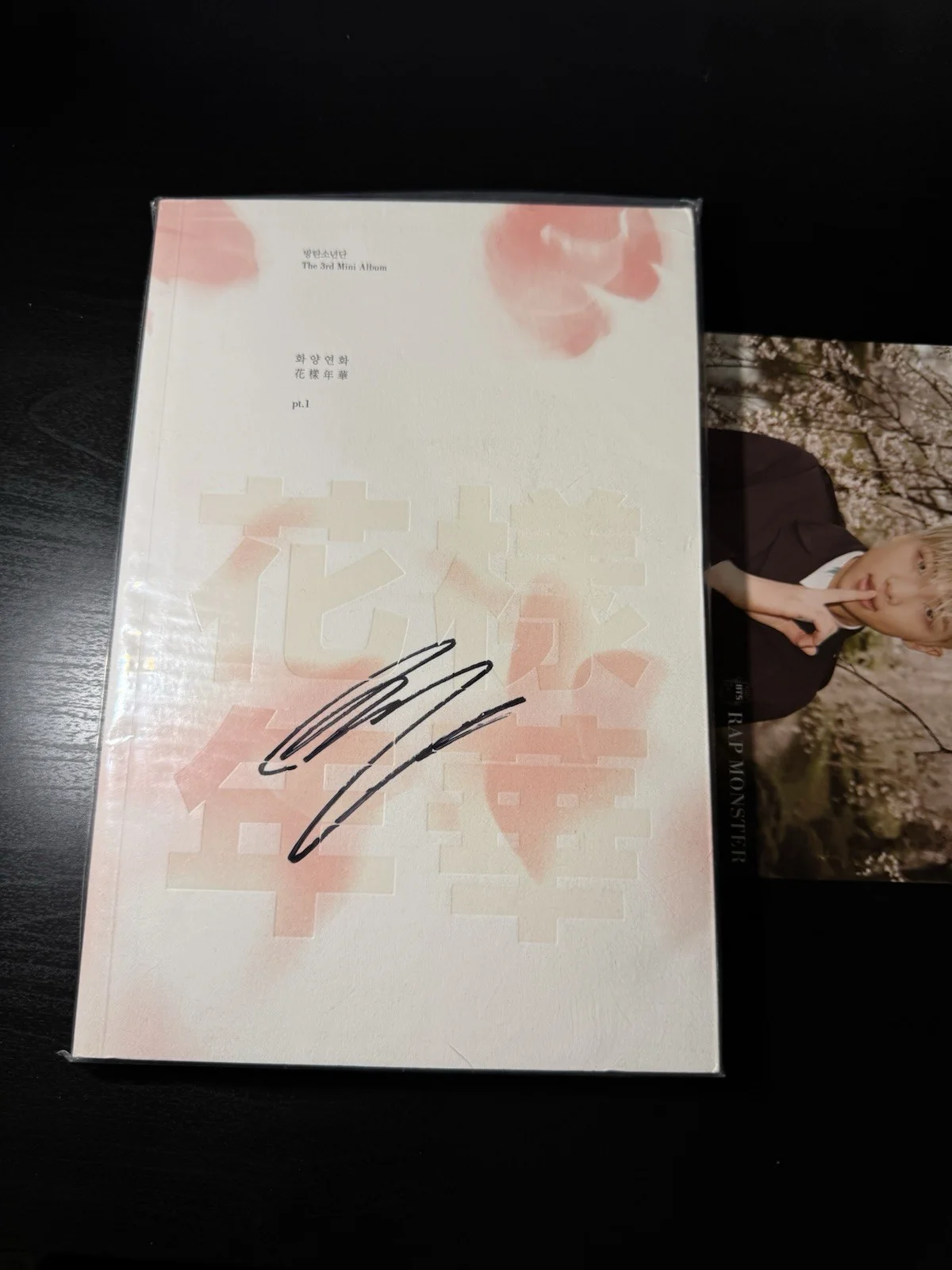 BTS Most Beautiful Moment In Life HYYH PT.2 Autographed Signed by Rap Mon, RM, изображение 5