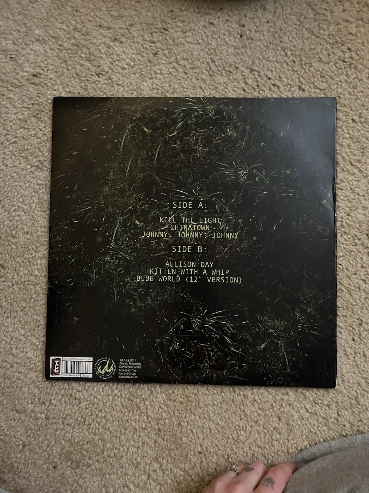 Kitten Sunday School Original Autographed Vinyl Unreleased Songs, image 2