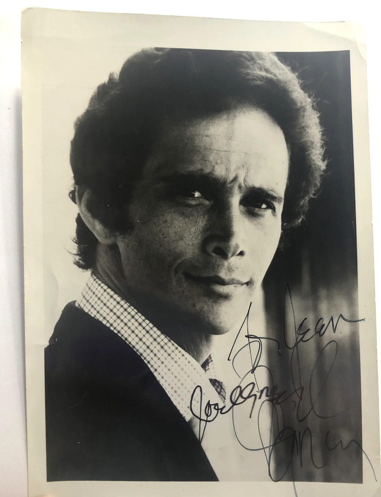 Joel Grey — Personalized autographed Joel Grey Headshot Photo 1970s - Broadway /Movies /TV.