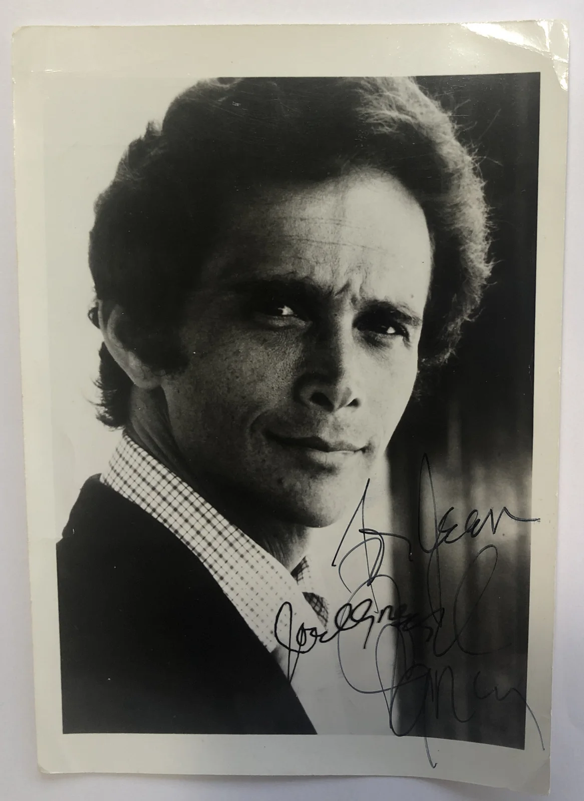Joel Grey — Personalized autographed Joel Grey Headshot Photo 1970s - Broadway /Movies /TV., изображение 2