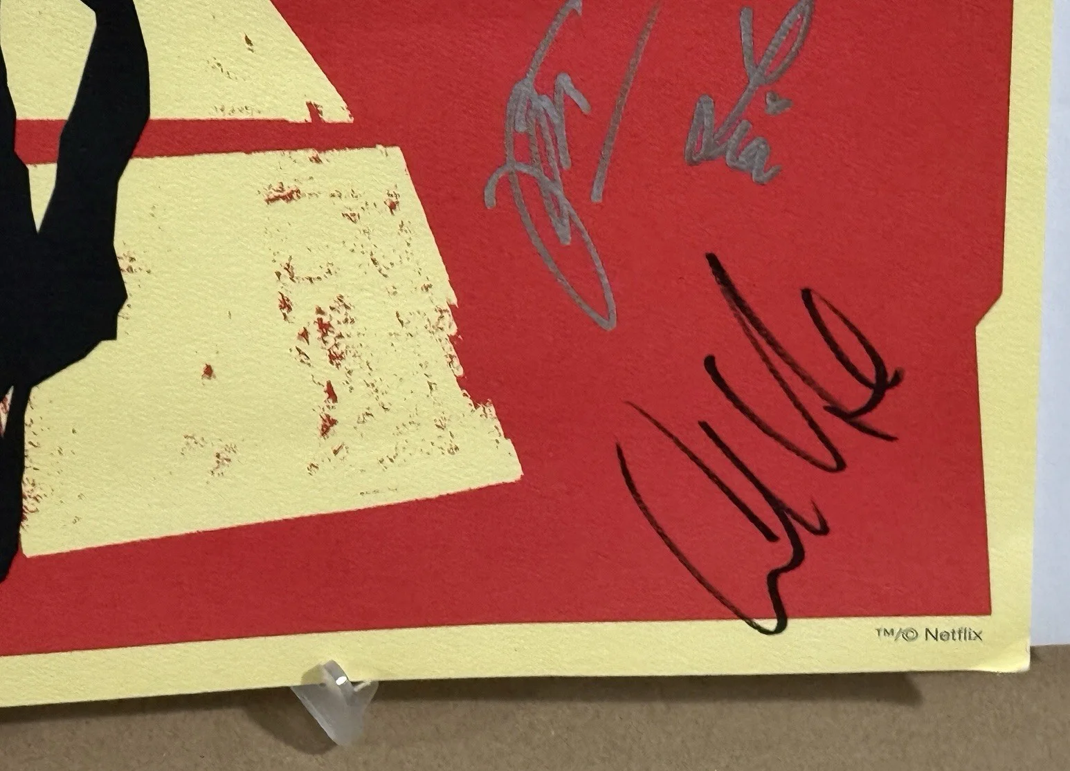 Cast Members — Stranger Things The First Shadow signed OBC Broadway Poster Window Card, image 5