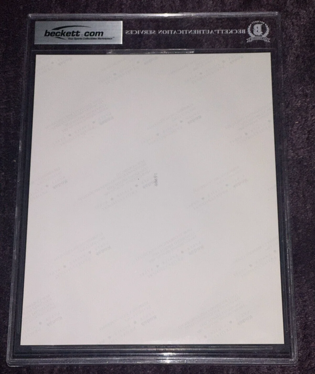 MICK JAGGER Signed 8 X 10 Rolling Stones PHOTO BAS Beckett Auth & Encapsulated, изображение 4