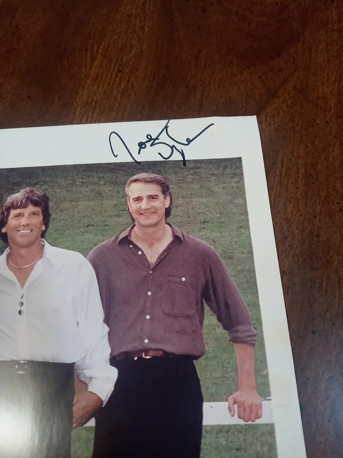 Rob Grill Joe Dougherty Dual Autographed 8X10 Photo The Grass Roots In Person, изображение 3