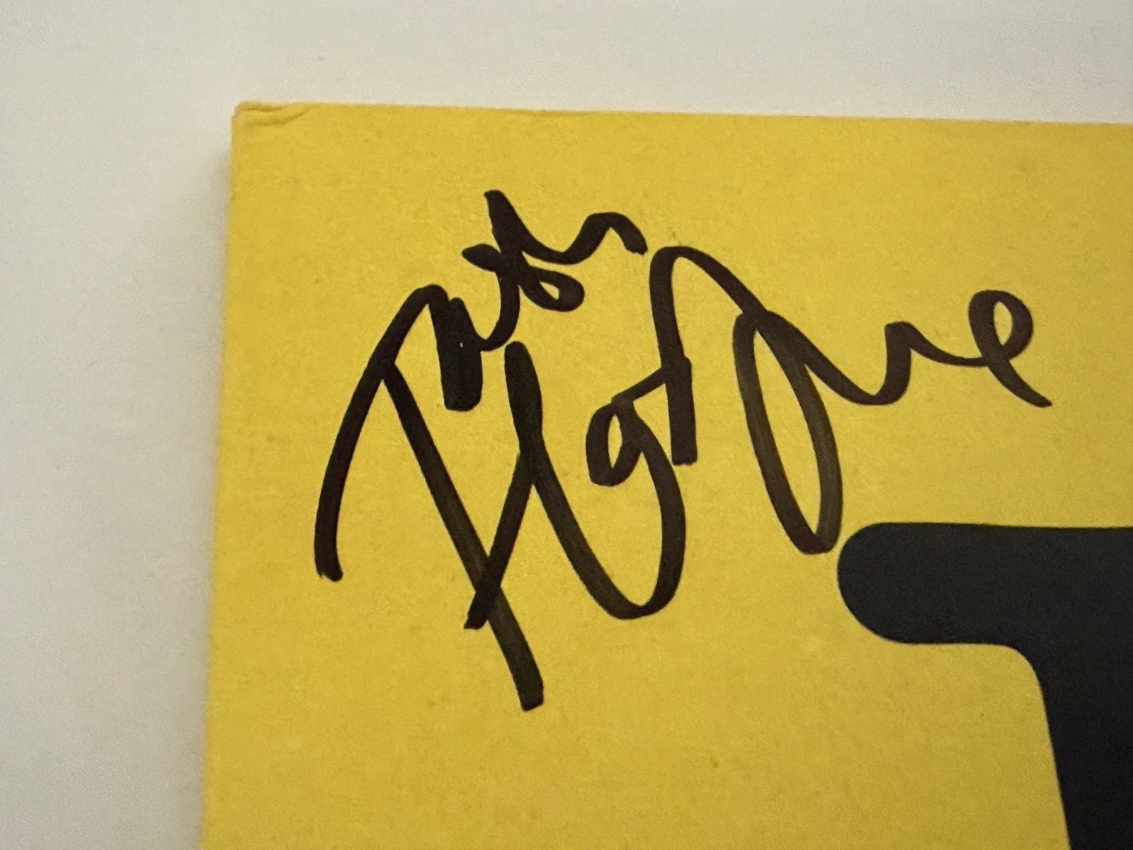 cast members — Operation Mincemeat OBC autographed Signed x5 Broadway Vinyl Record, image 5