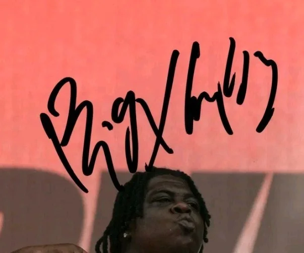 Bigxthaplug Rapper Signed 8X10 Photo Autograph UG COA All The Way, изображение 2