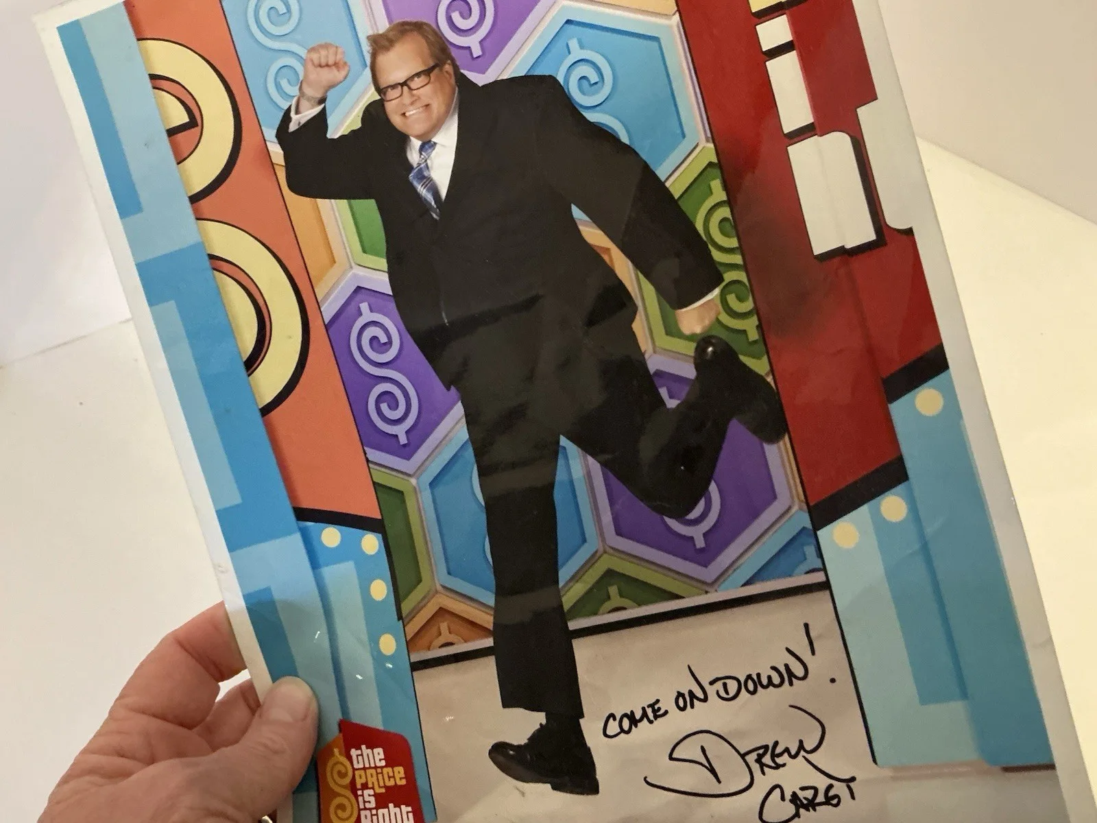 Drew carey — Drew Carey-signed 8x10 photo TV SHOW PRICE IS RIGHT Read Description, изображение 2