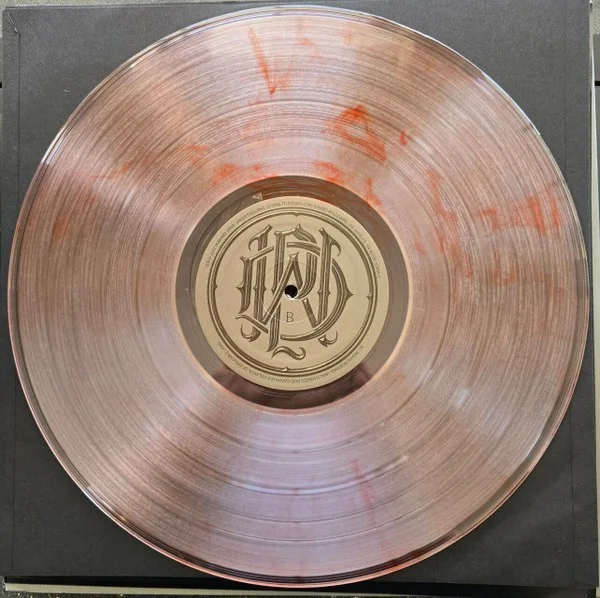 SIGNED Parkway Drive - Darker Still TOUR EXCLUSIVE Clear With Red Smoke Vinyl LP, image 3