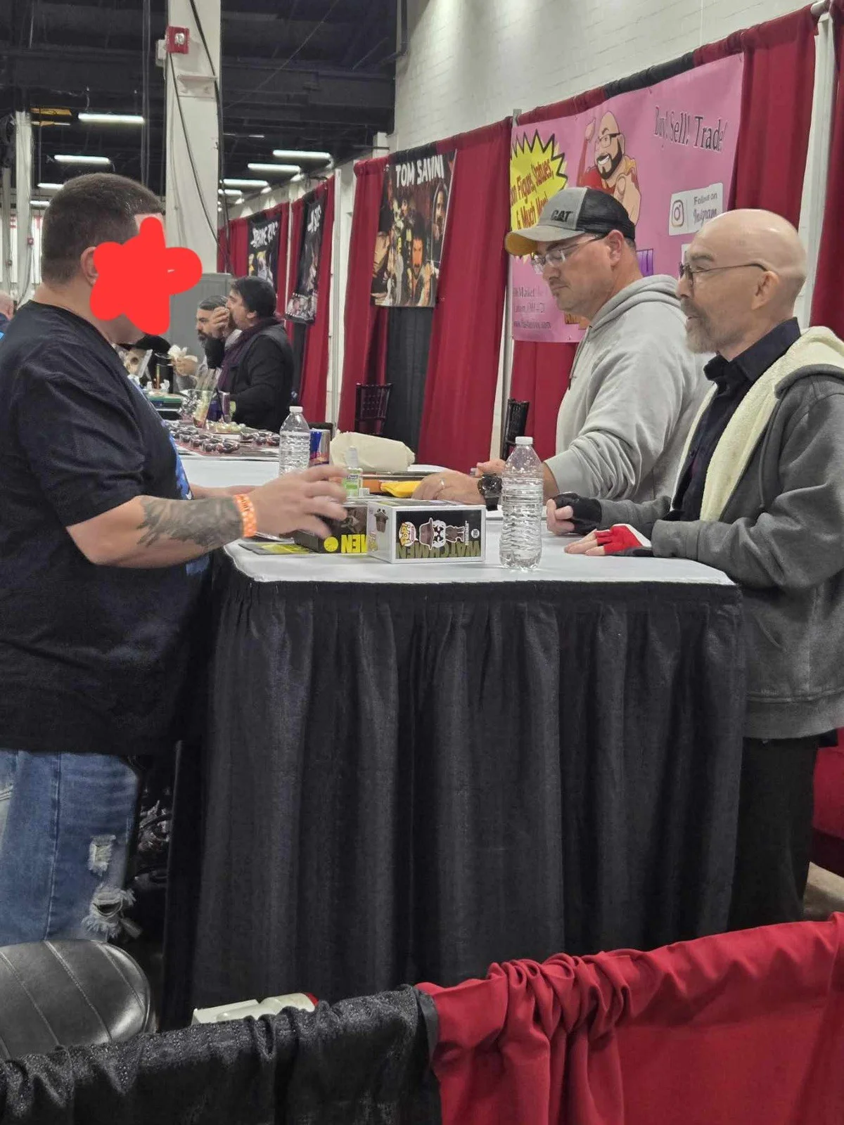 Jackie Earle Haley — Jackie Earle Haley autographed signed Watchmen Rorschach Funko Pop #1896 Proof, image 2