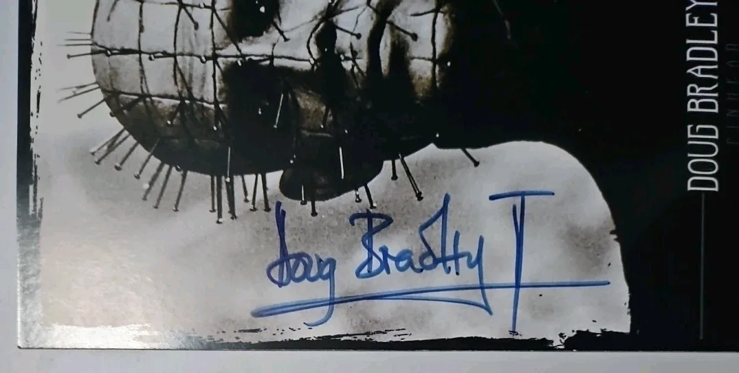Doug Bradley — Doug Bradley Signed 5x7 Blue Autographed Photo Hellraiser Pinhead Iconic Ink COA, изображение 4
