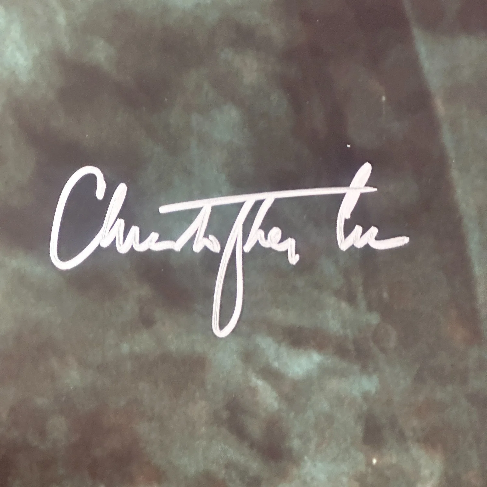 CHRISTOPHER LEE — CHRISTOPHER LEE Signed DRACULA 16x20 PHOTO Beckett Authenticated BAS, image 2