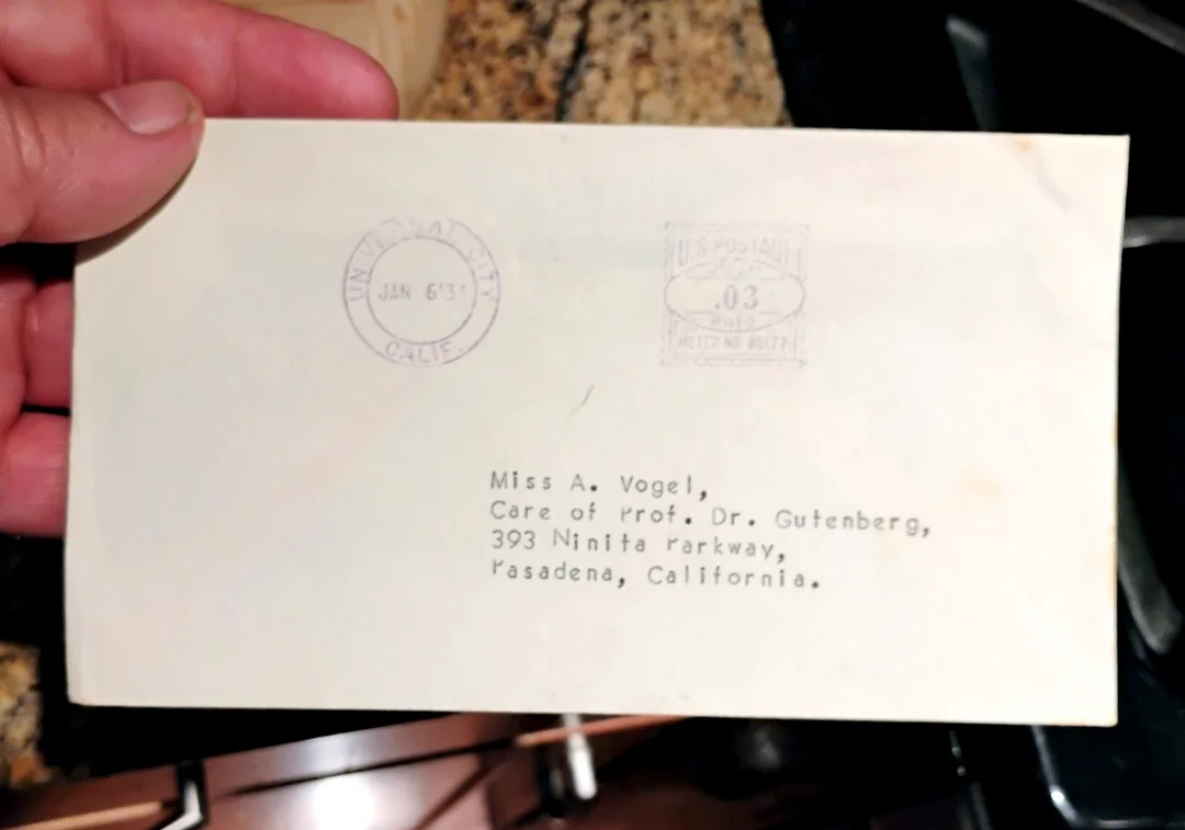 Carl Laemmle — VTG 1934 Universal CARL LAEMMLE ORIG. HAND-SIGNED TYPED LETTER Co. LETTERHEAD, изображение 5