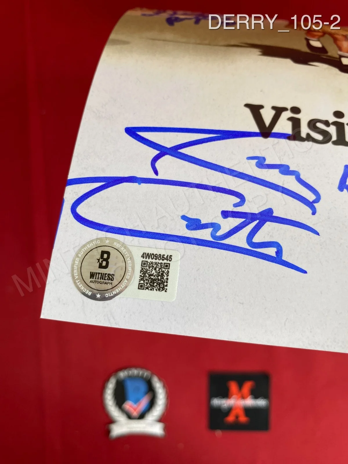 Amanda Christine, Dustin Faith, Clara Stack, Matilda Lawler — IT: Welcome to Derry cast signed 11x14 photo by 8 Pennywise Beckett COA HBO, изображение 2