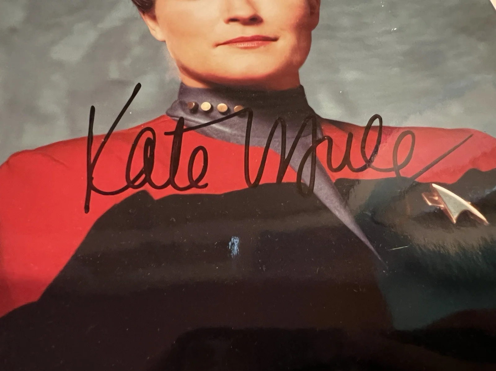Kate Mulgrew — Kate Mulgrew Star Trek Voyager Autographed 8x10, изображение 4