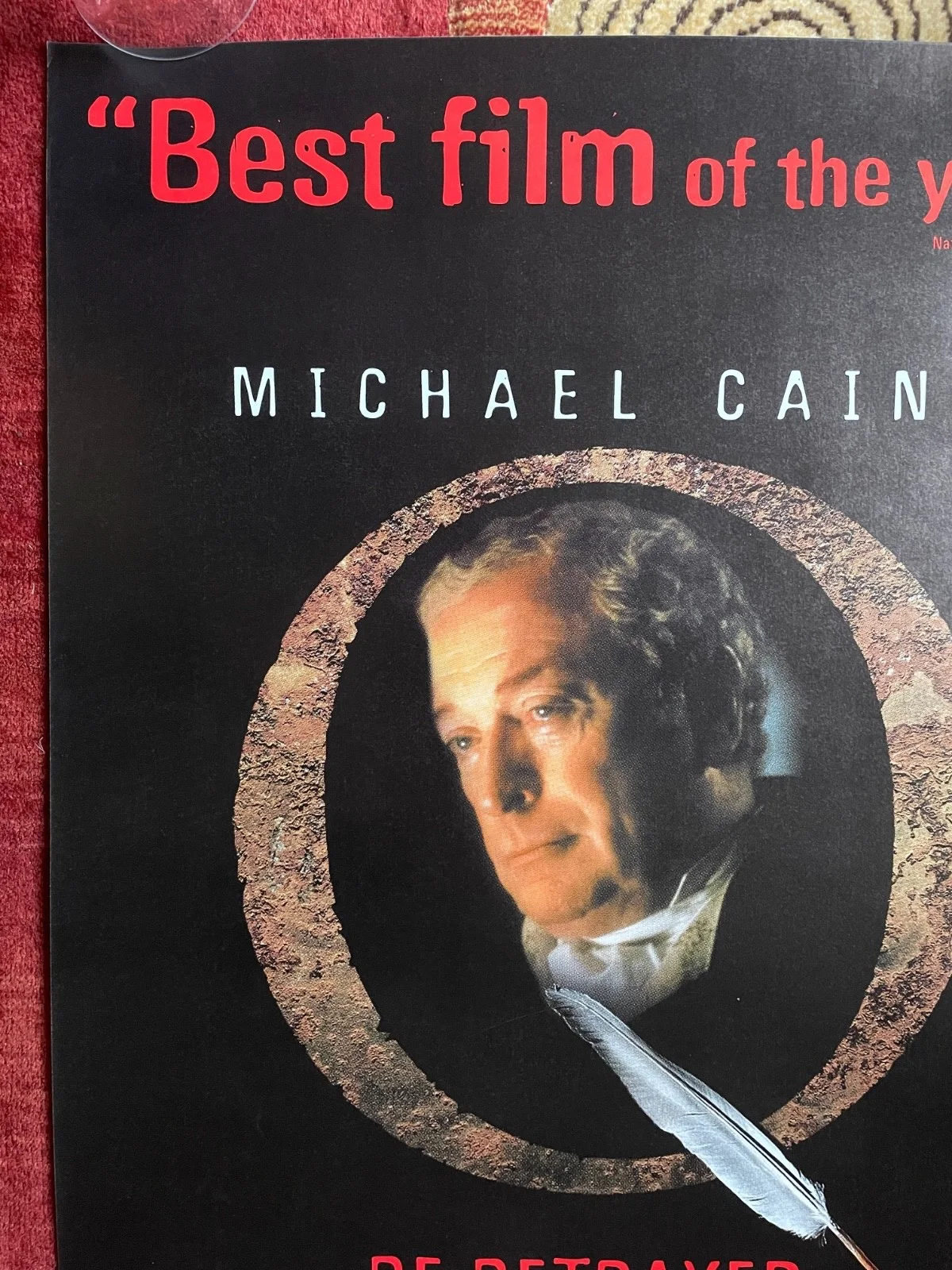 QUILLS (2000) Original UK 20 X 30" Movie Film Poster Michael Caine, изображение 2