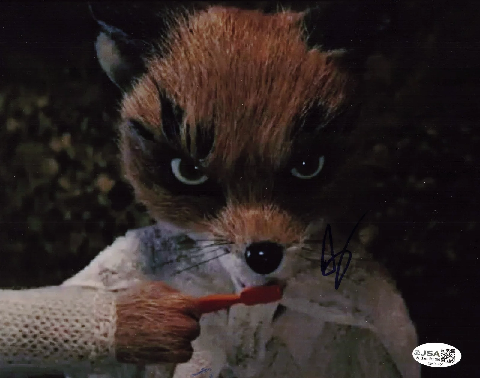 Jason Schwartzman — Jason Schwartzman signed Fantastic Mr. Fox 8x10 photo autographed JSA