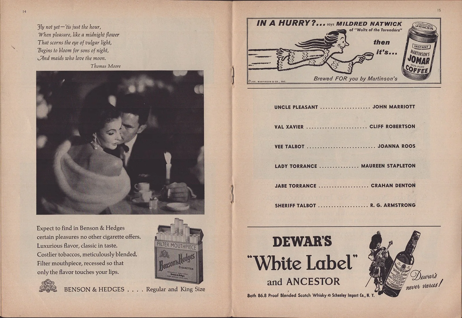 Orpheus Descending Broadway Cast, Maureen Stapleton — ORPHEUS DESCENDING BROADWAY CAST - SHOW BILL SIGNED WITH CO-SIGNERS, изображение 3