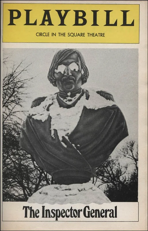 Helen Burns, Theodore Bikel — THE INSPECTOR PLAY CAST - SHOW BILL SIGNED WITH CO-SIGNERS, image 2