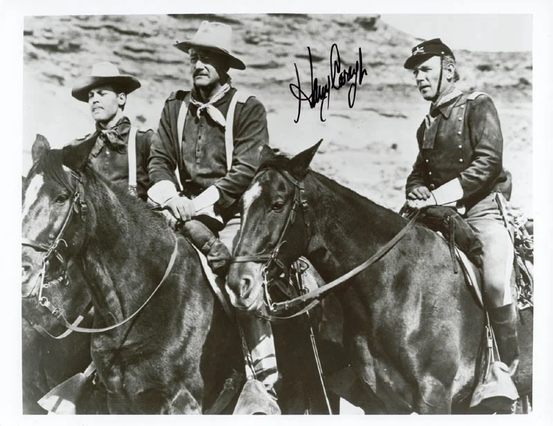 Harry Carey Jr — HARRY CAREY JR. - AUTOGRAPHED SIGNED PHOTOGRAPH