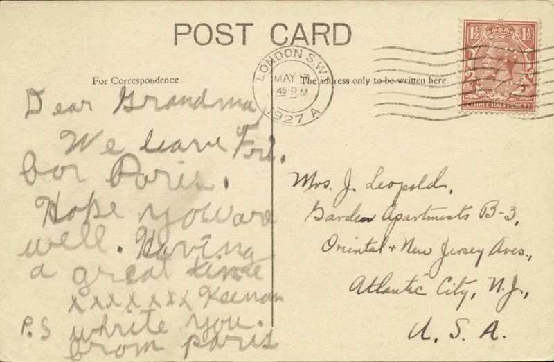 Keenan Wynn — KEENAN WYNN - AUTOGRAPH LETTER SIGNED 05/13/1927