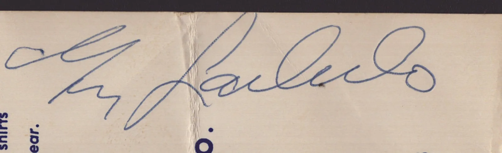 Guy A. Lombardo, Carmen Lombardo — GUY LOMBARDO ORCHESTRA (GUY A. LOMBARDO) - TICKET SIGNED WITH CO-SIGNERS, image 3
