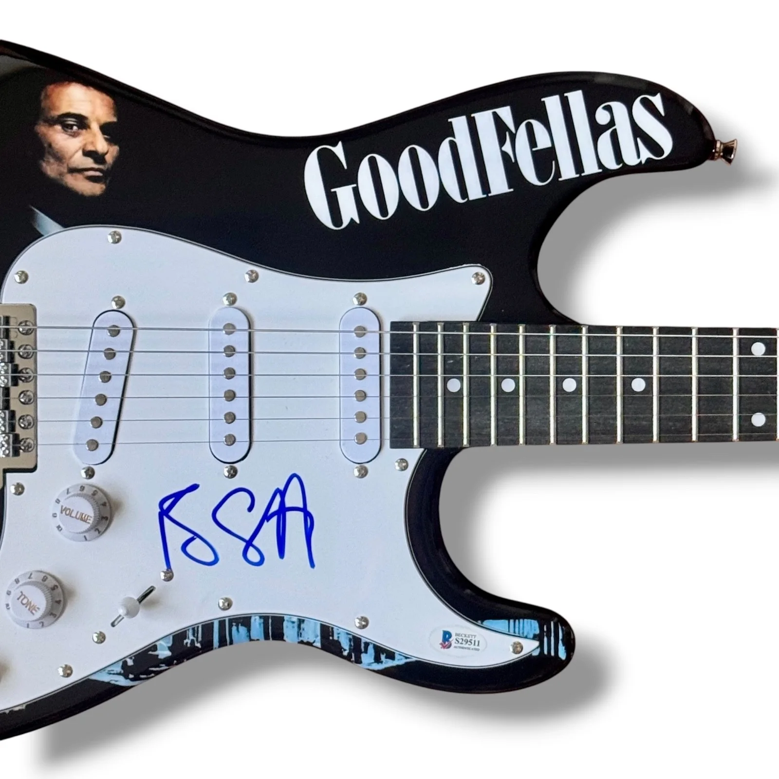 Ray Liotta — Ray Liotta Signed Guitar Custom Graphics Beckett COA Goodfellas Henry Hill, изображение 2