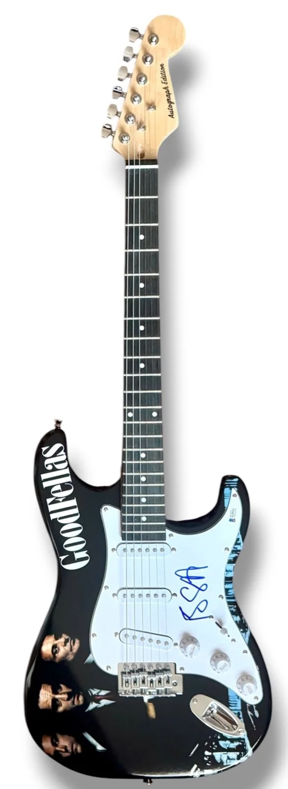 Ray Liotta — Ray Liotta Signed Guitar Custom Graphics Beckett COA Goodfellas Henry Hill, изображение 3