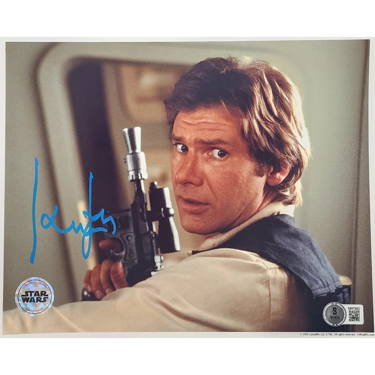 Harrison Ford — Harrison Ford Signed Photo #2 (8x10) - Officially Licensed Photo
