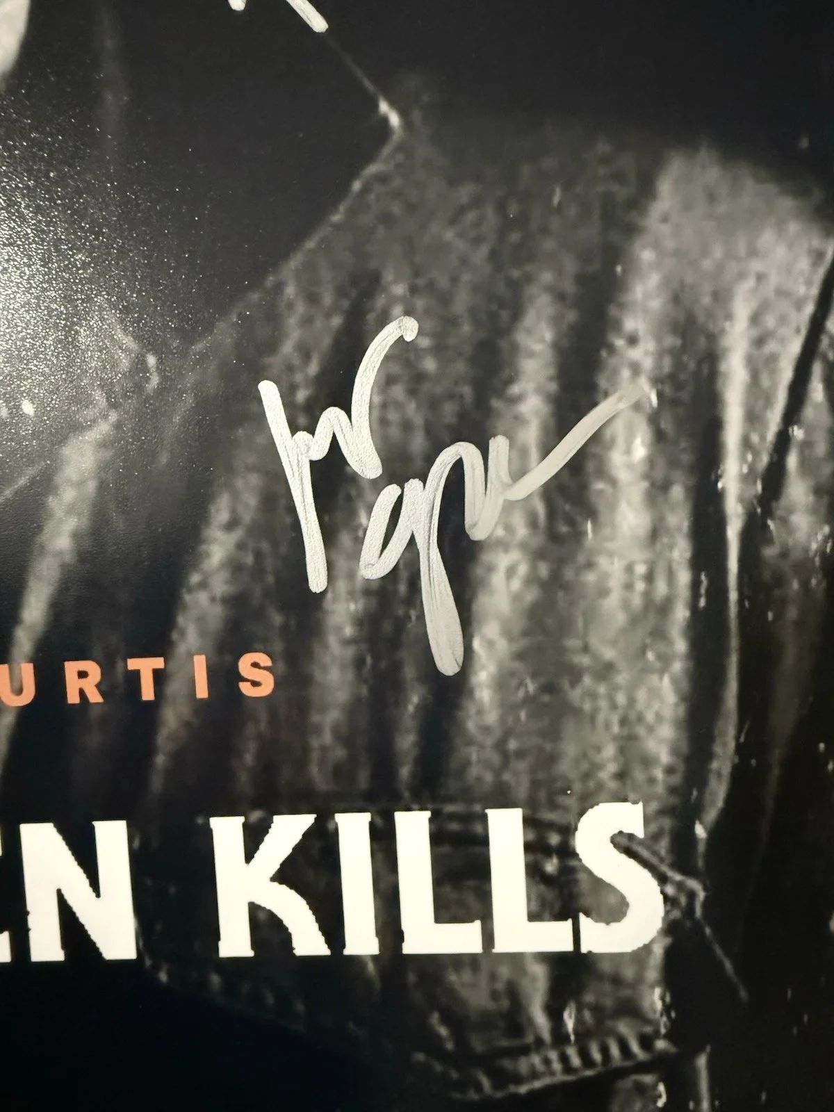 JAMIE LEE CURTIS, KYLE RICHARDS, JUDY GREER — JAMIE LEE CURTIS,KYLE RICHARDS AND JUDY GREER SIGNED HALLOWEEN 11x17 PHOTO BAS-B, image 4