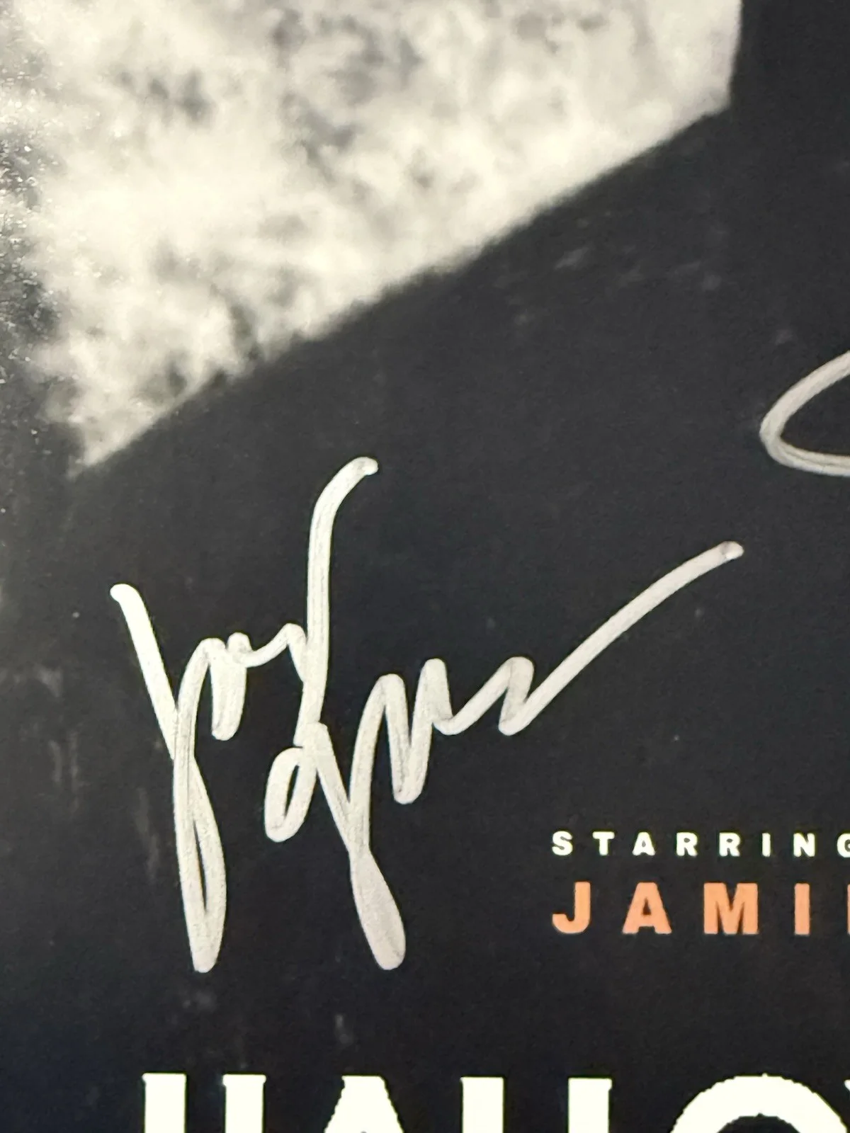 Jamie Lee Curtis, John Carpenter, Kyle Richards, Judy Greer — JAMIE LEE CURTIS,JC, KYLE RICHARDS JUDY GREER SIGNED HALLOWEEN 11x17 PHOTO BAS-C, image 3