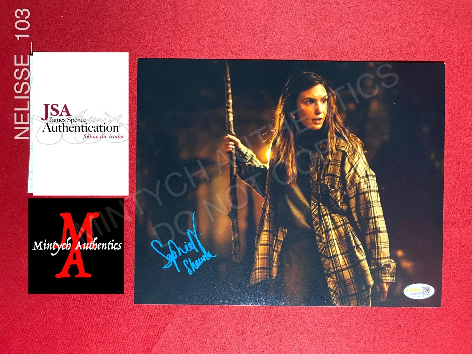 Sophie Nelisse — Sophie Nelisse autographed signed 8x10 photo Yellowjackets teenage Shauna JSA