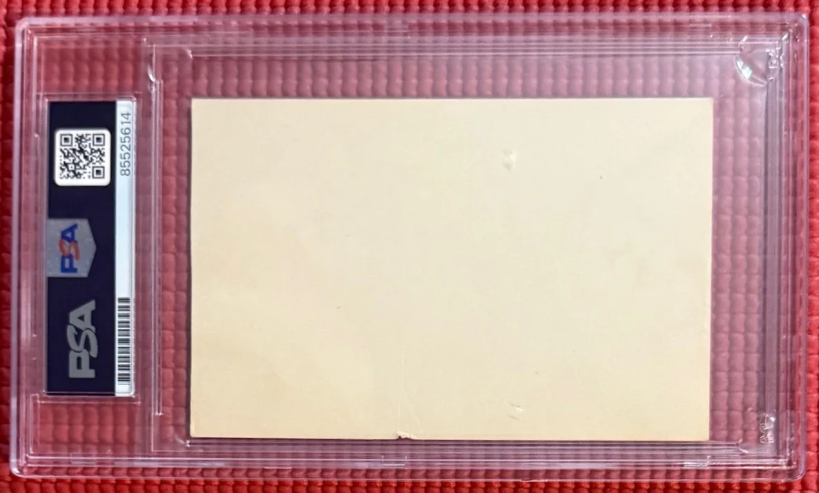 PSA/DNA slabbed & signed ROLLING STONES x3 autographed CUTS Jagger, Watts, Wyman, изображение 4