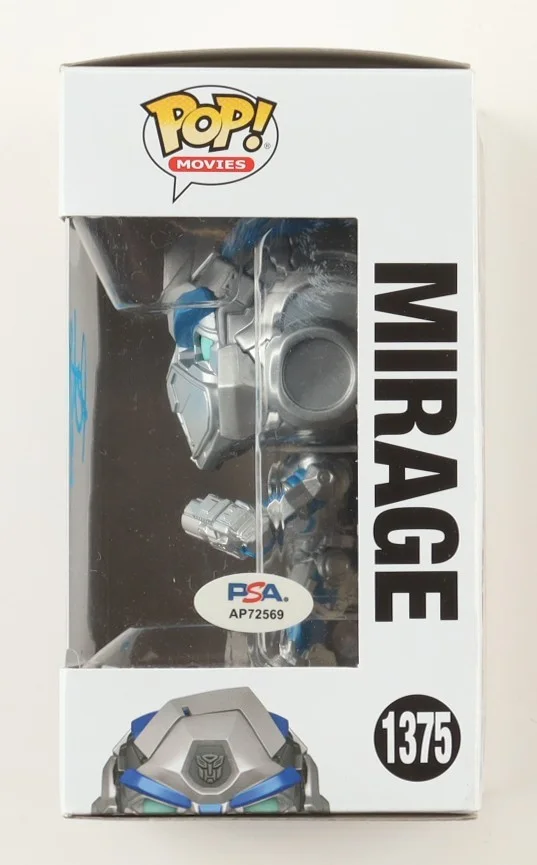 Pete Davidson — PETE DAVIDSON SIGNED Transformers Mirage Funko Pop 1375 JSA Authenticated, image 2