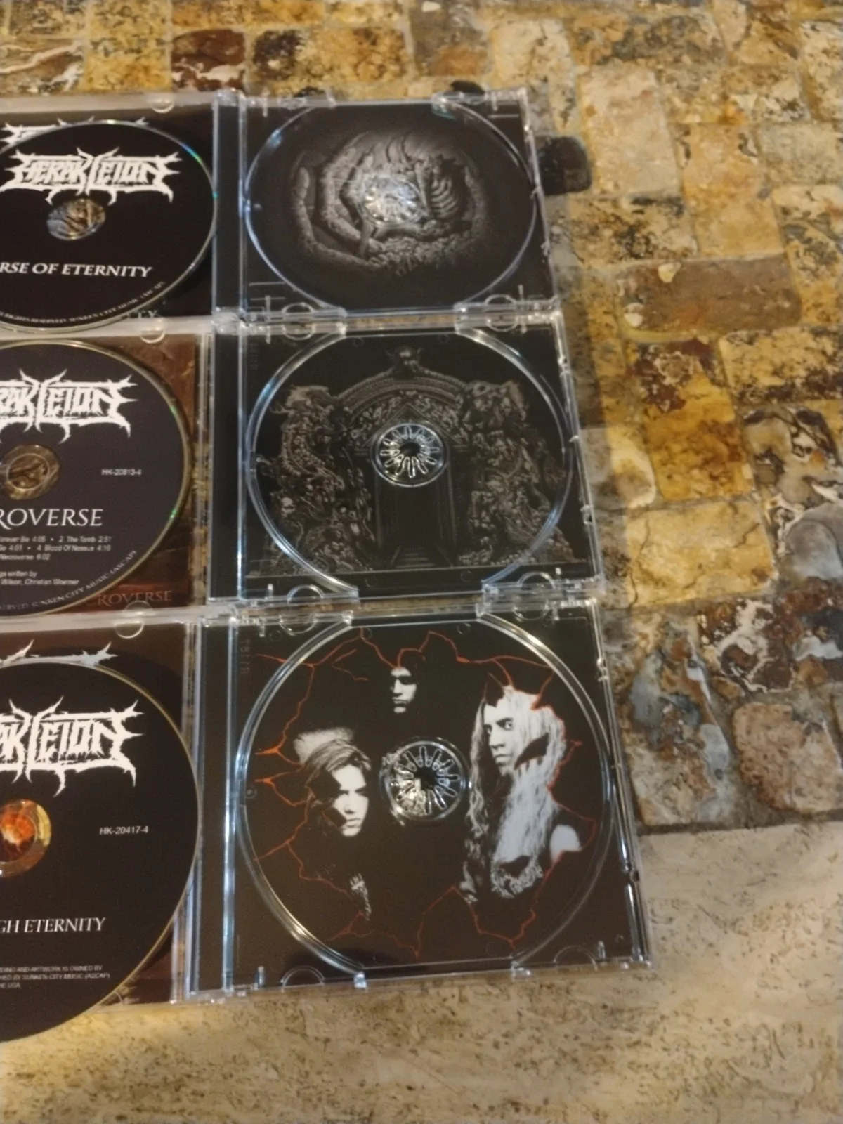 herakleion signed cd lot autographed, image 5