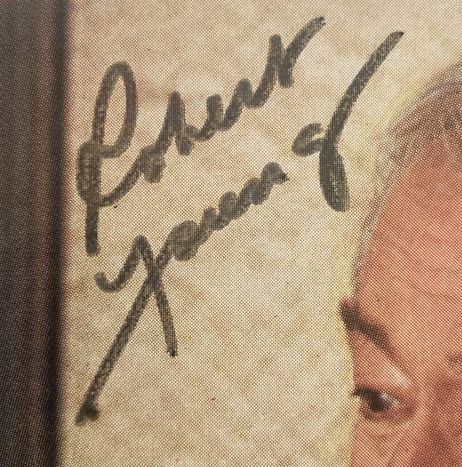 Robert Young — Robert Young Signed Autograph 8.25x10.75 Sanka Advertisement- JSA Cert - FREE SH, image 3