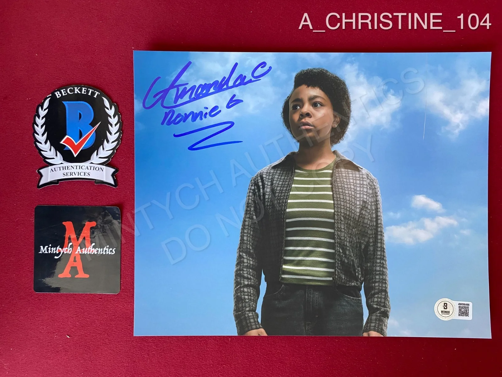 Amanda Christine — Amanda Christine autographed signed 8x10 photo IT: Welcome to Derry Beckett COA