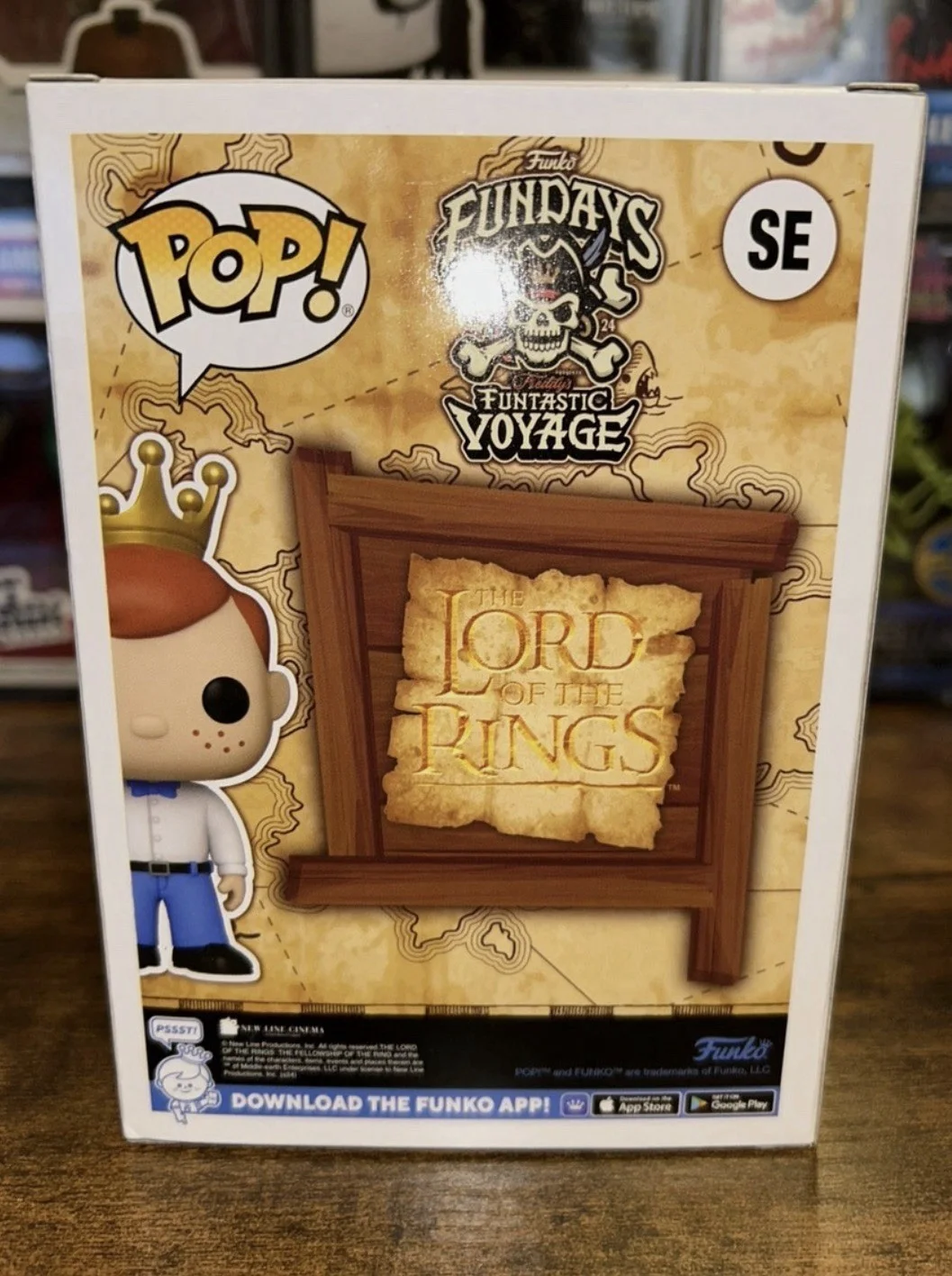 Freddy Funko Pop Frodo Lord of the Rings signed by Elijah Wood 500 pcs JSA COA, изображение 2